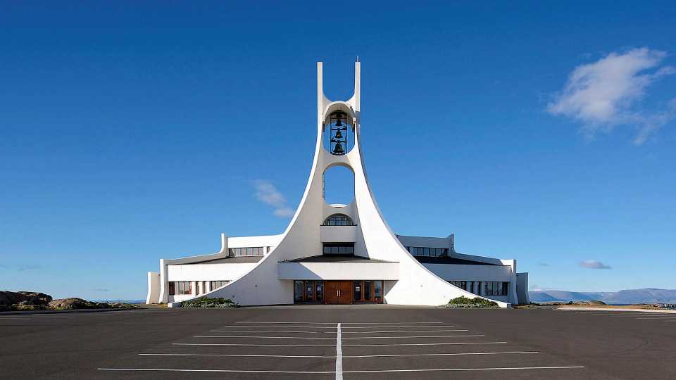 Beautiful church design signifying the digital age